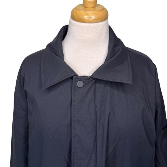 ALO YOGA Signature Overcoat Jacket Style U4010R Black Size XL - Picture 7 of 8